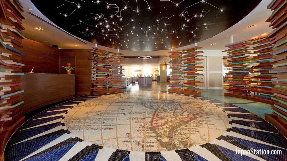 Lobby at Hotel Universal Port.