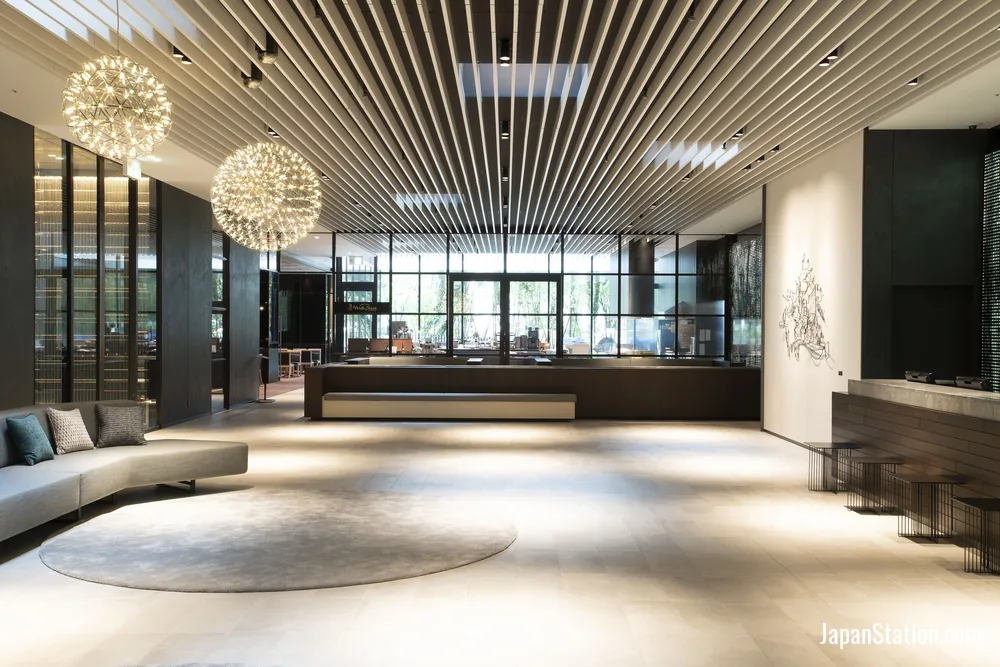 Lobby at Hotel Vischio Osaka.