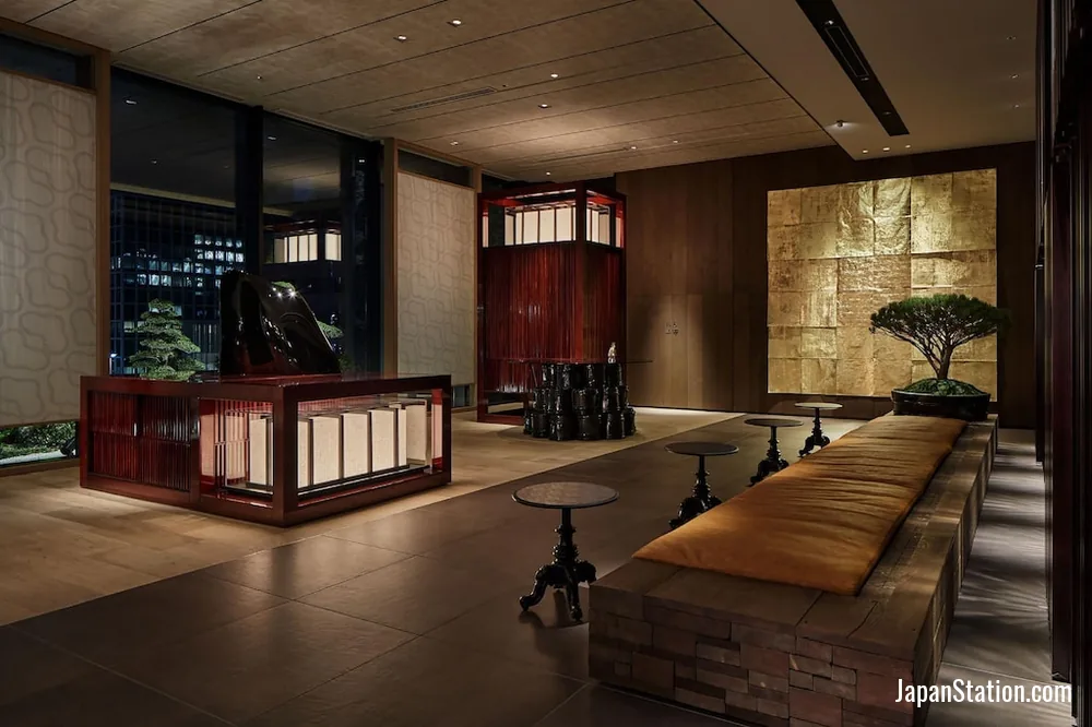 Lobby at Hyatt Centric Kanazawa.