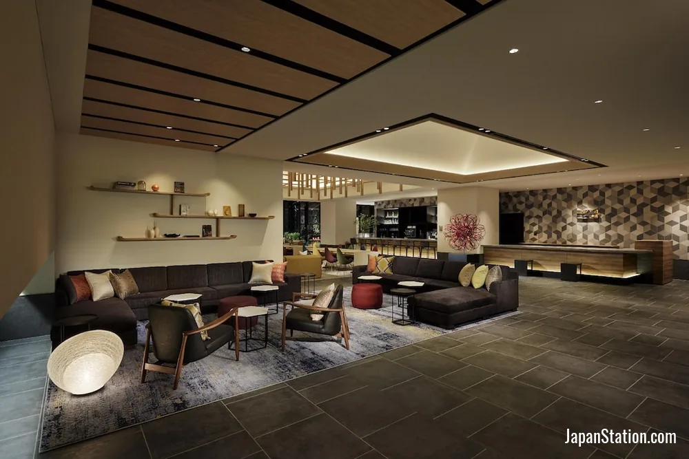 Lobby at Hyatt House Kanazawa.