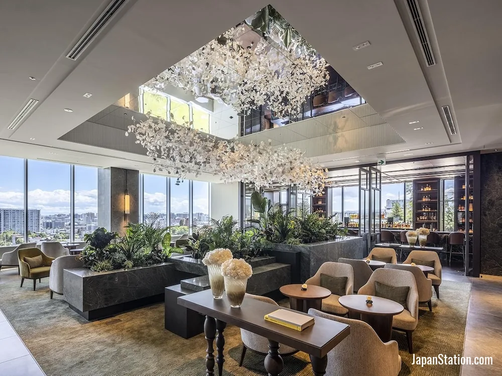 Lobby at InterContinental Sapporo.