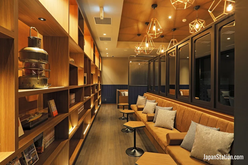 Lobby at JR Inn Hakodate.