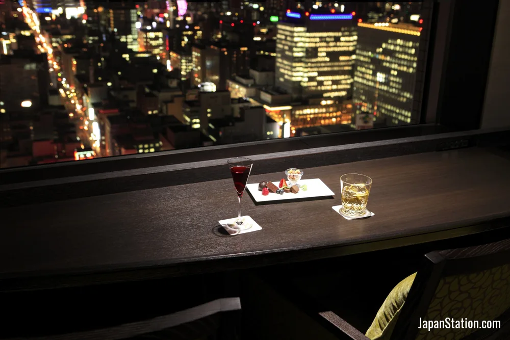 View from JR Tower Hotel Nikko Sapporo.