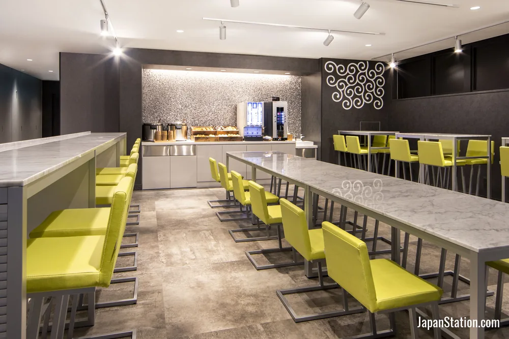 Dining area at karaksa hotel TOKYO STATION.