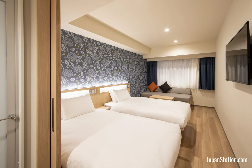 Guest room at karaksa hotel TOKYO STATION.