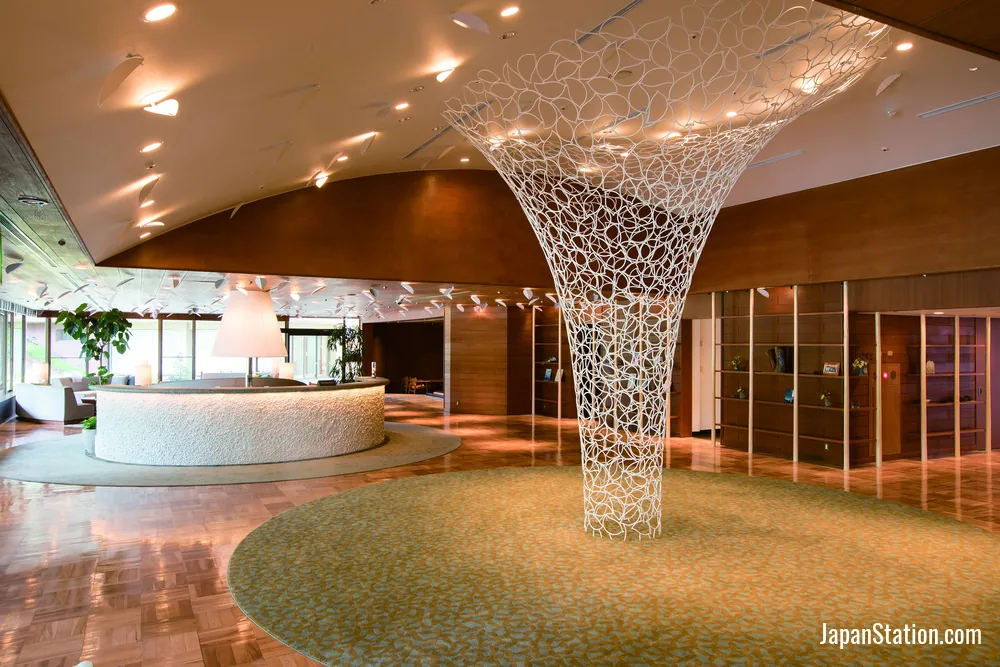 Lobby at Karuizawa Prince Hotel East.