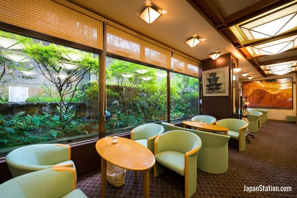 Lobby at Kasuga Hotel.