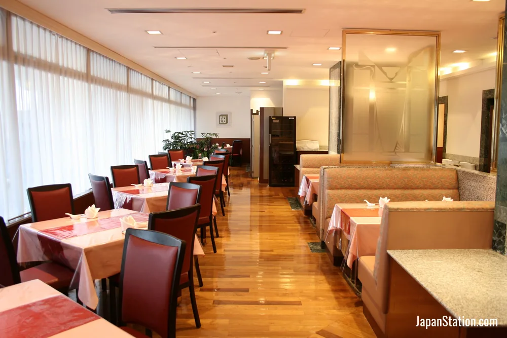 Dining area at Kawagoe Prince Hotel.