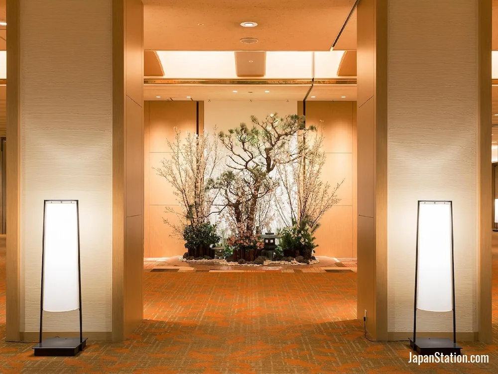 Interior at Keio Plaza Hotel Sapporo.