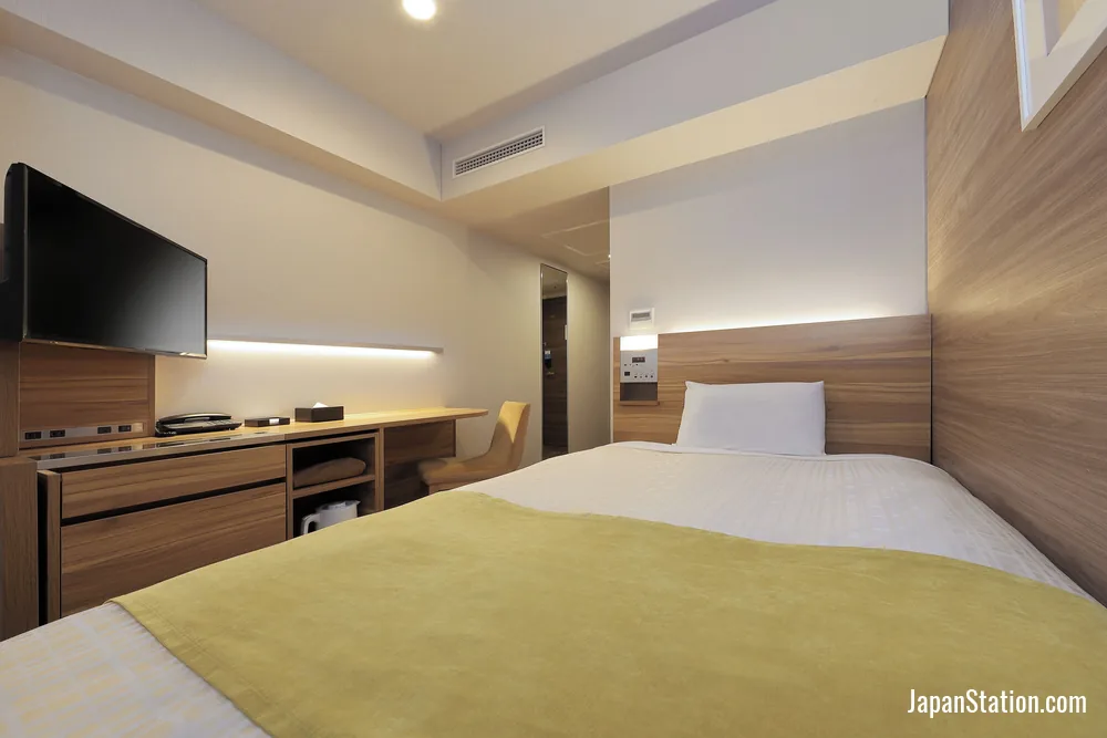 Guest room at Keio Presso Inn Ikebukuro.
