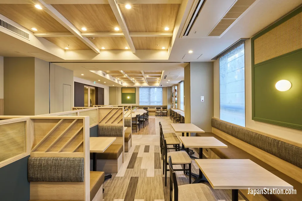 Dining area at Keisei Richmond Hotel Tokyo Kinshicho.