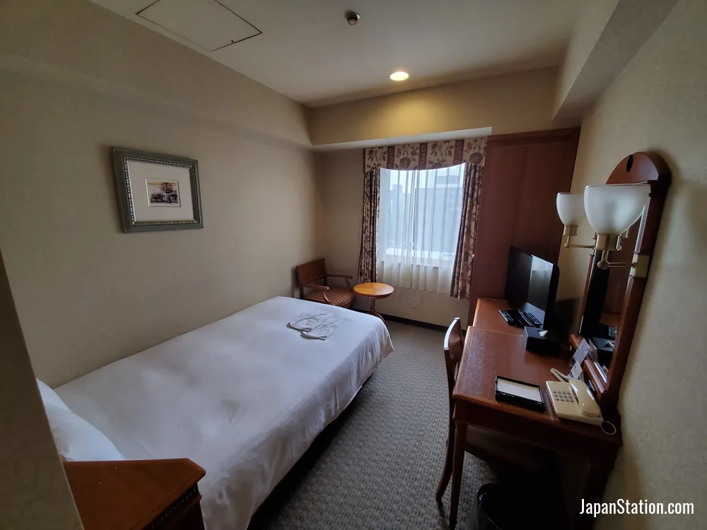 Guest room at KOKO HOTEL Nagoya Sakae.