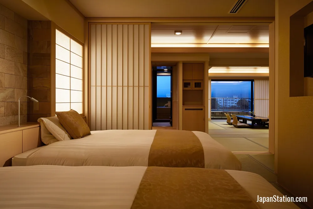 Guest room at Konansou.