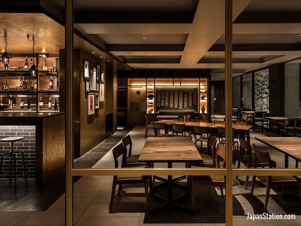 Dining area at Kyoto Granbell Hotel.