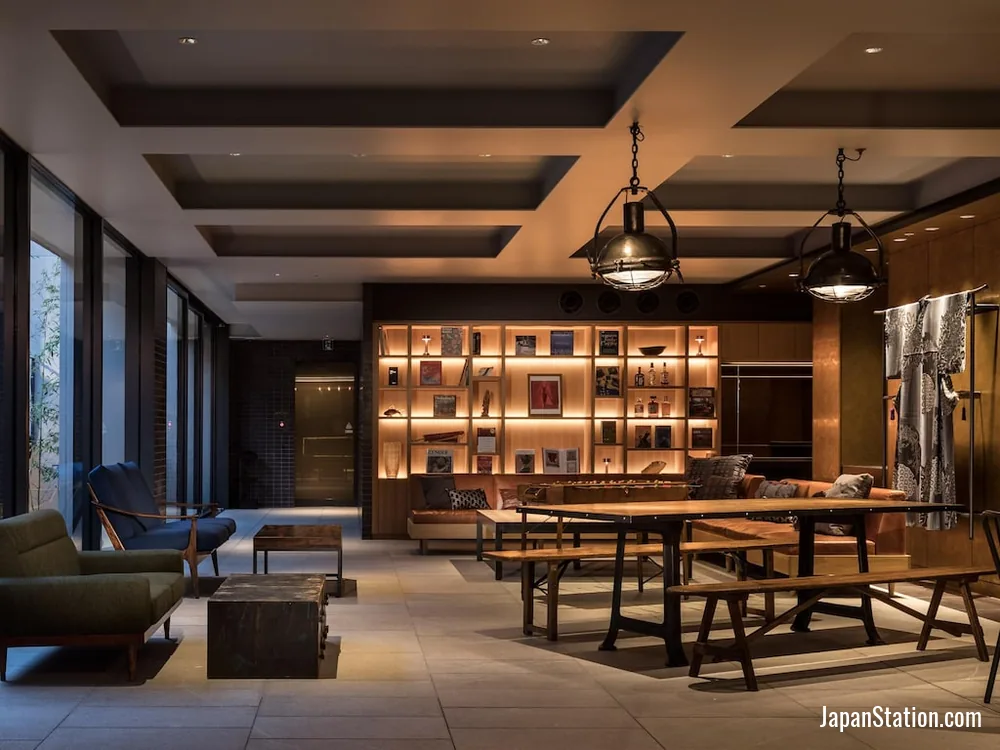Lobby at Kyoto Granbell Hotel.
