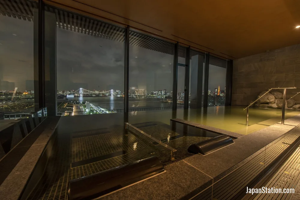 Public bath at La Vista Tokyo Bay.