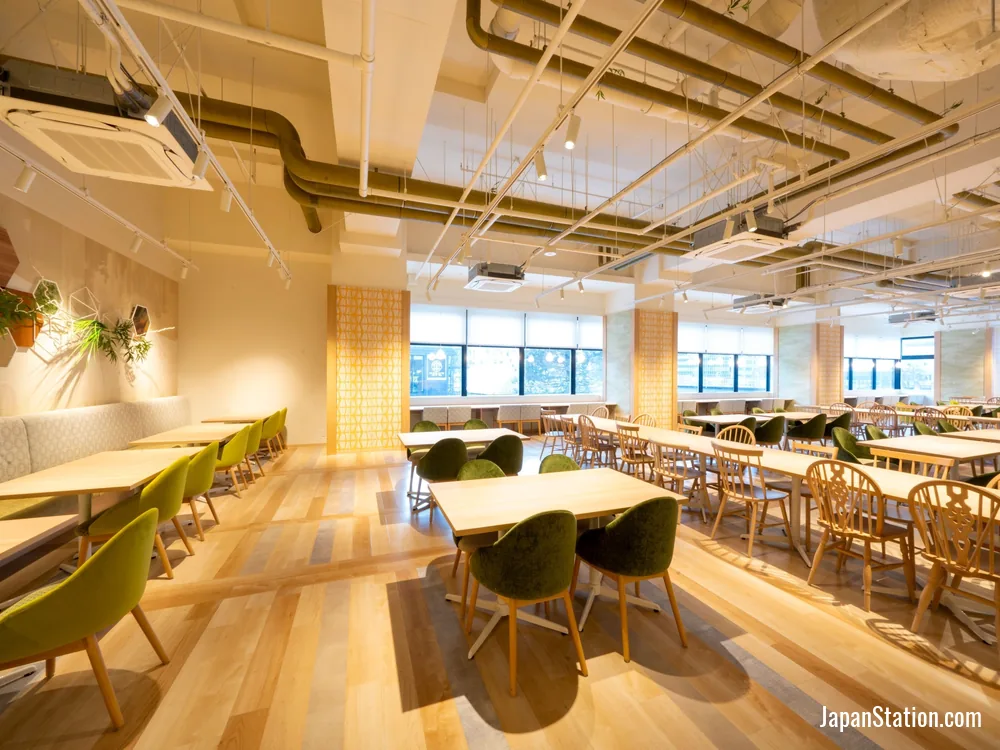 Dining area at La'gent Stay Hakodate Ekimae.