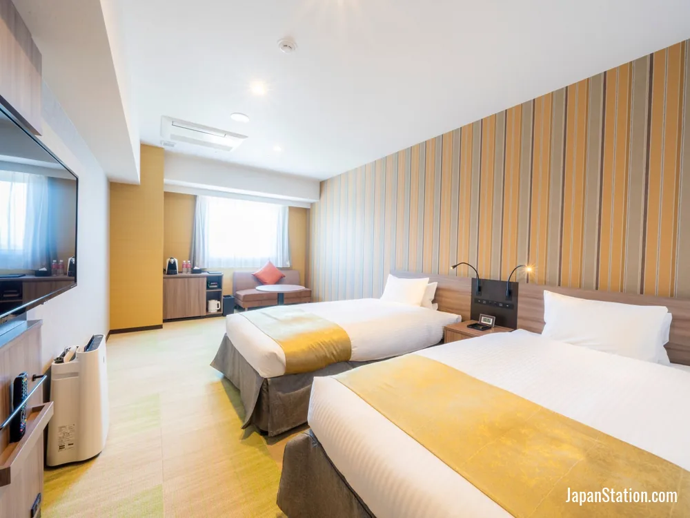 Guest room at La'gent Stay Hakodate Ekimae.