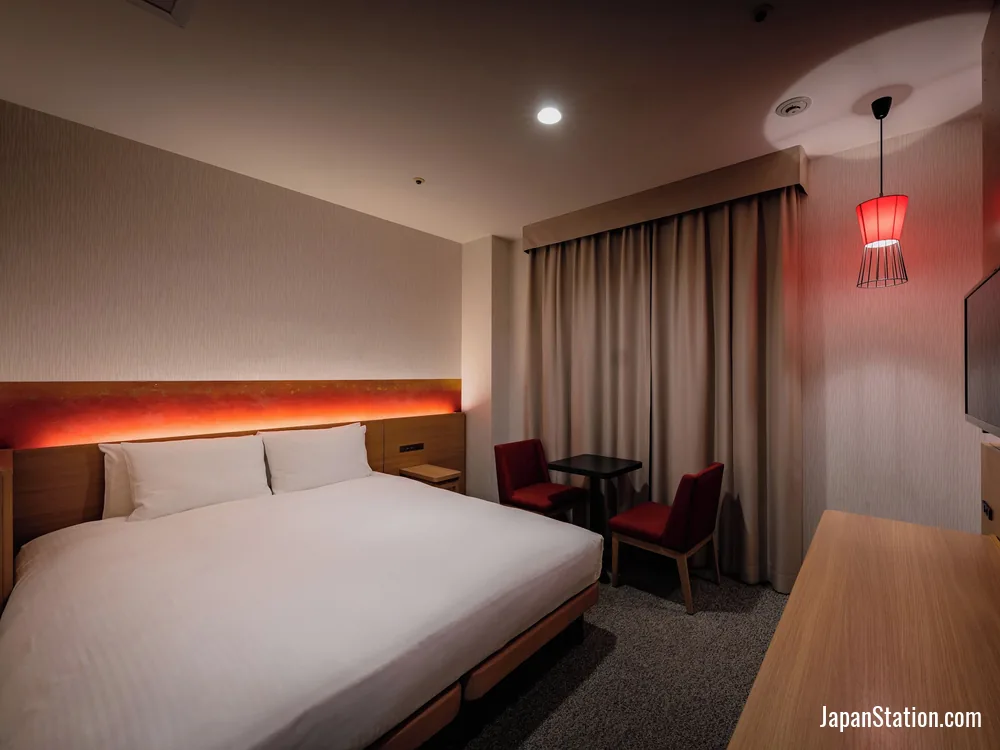 Guest room at LOISIR HOTEL CLASSIC GARDEN KYOTO SANJO.