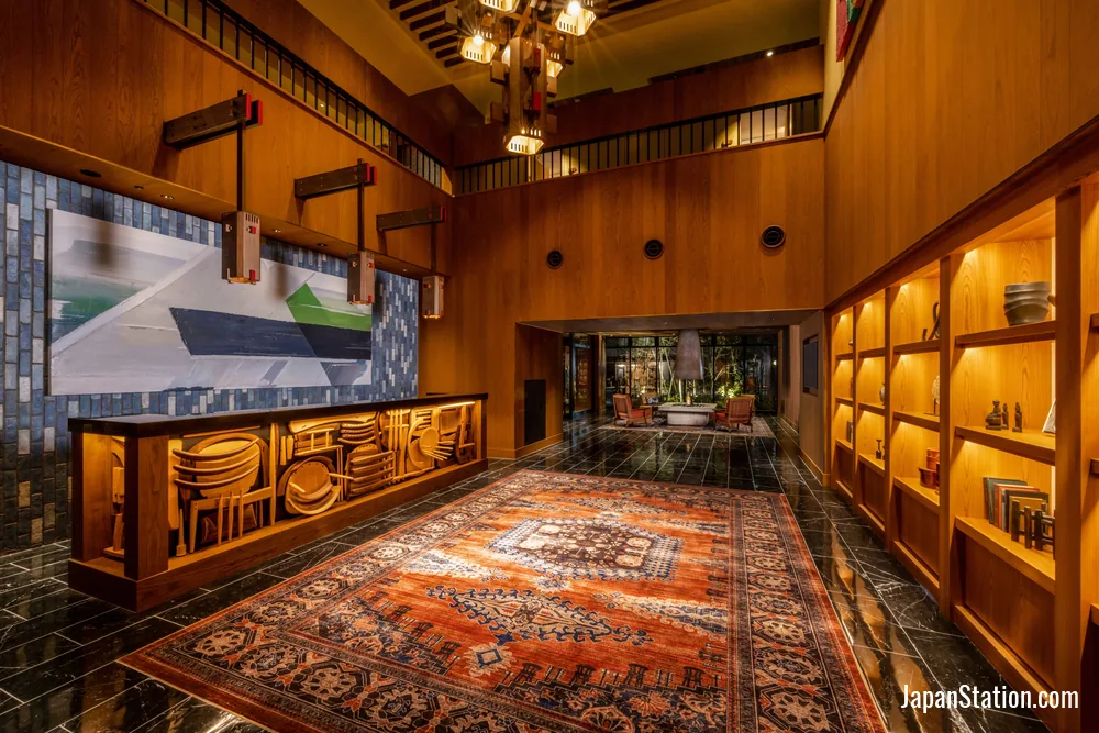 Lobby at Mercure Hida Takayama.