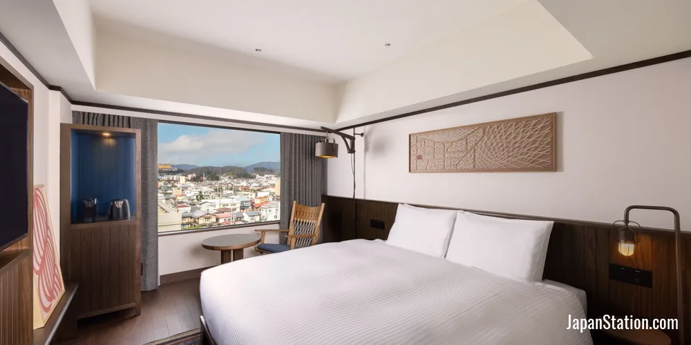Guest room at Mercure Hida Takayama.