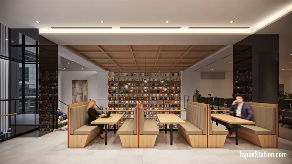 SHARE LOUNGE at Mercure Tokyu Stay Hiroshima.