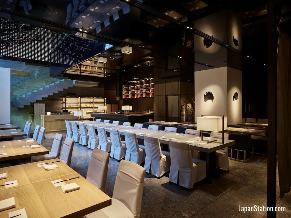 Dining area at Millennium Mitsui Garden Hotel Tokyo.