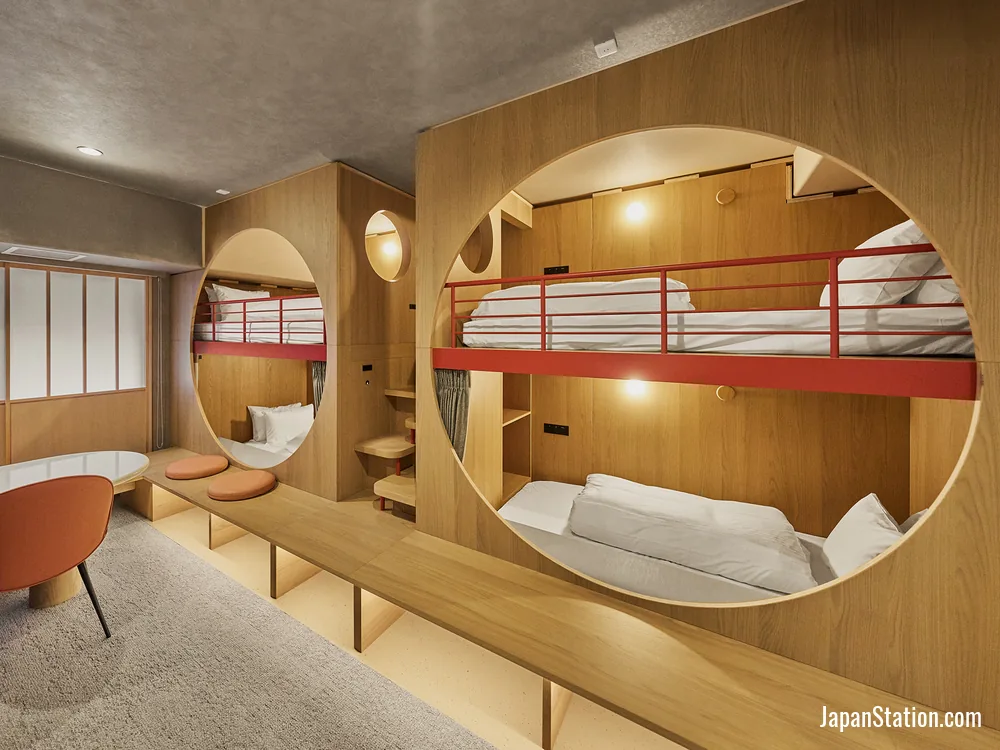 Guest room at MIMARU Osaka Shinsaibashi Central.
