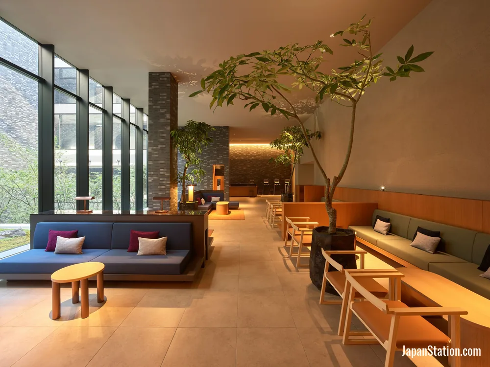 Lobby at Mitsui Garden Hotel Kyoto Sanjo PREMIER.