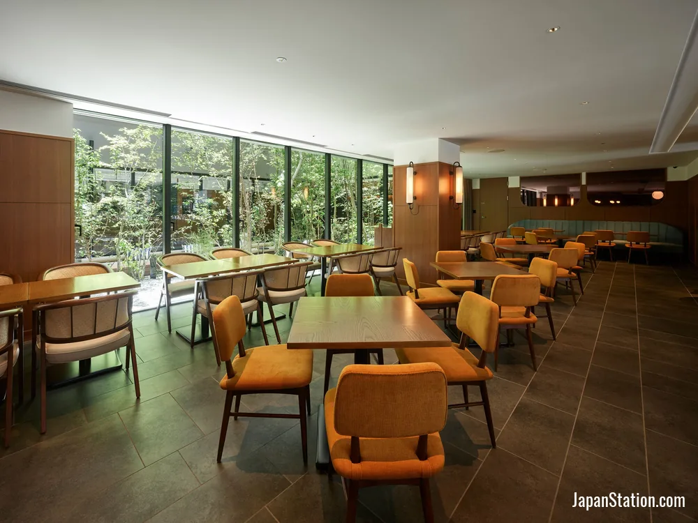 Dining area at Mitsui Garden Hotel Kyoto Sanjo PREMIER.