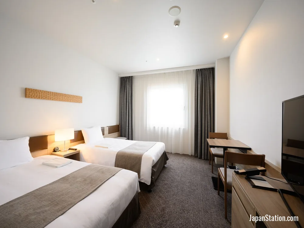 Guest room at Nagano Tokyu REI Hotel.