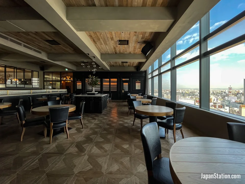 Dining area at Nagoya JR Gate Tower Hotel.