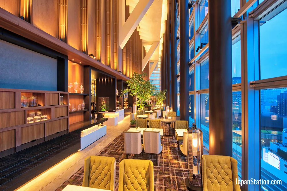 Dining area at Nagoya Marriott Associa Hotel.