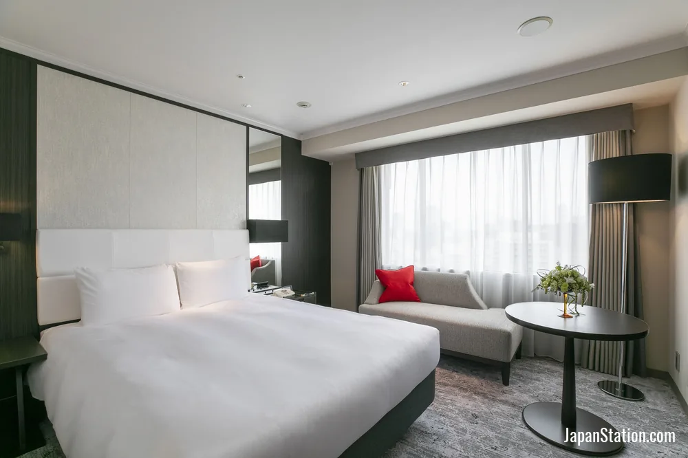 Guest room at Nagoya Tokyu Hotel.