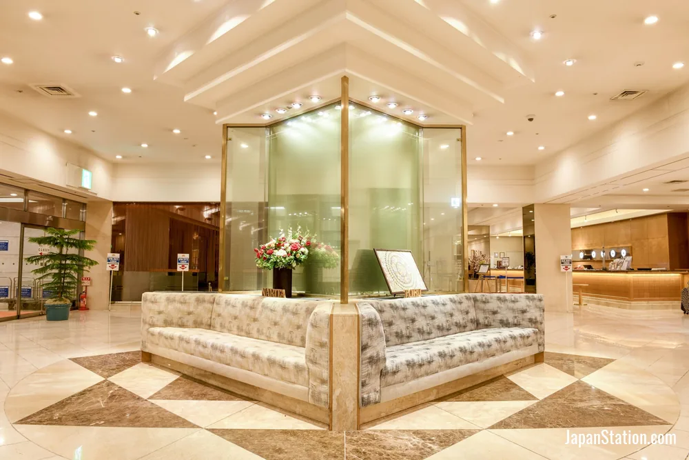 Lobby at Narita Tobu Hotel Airport.