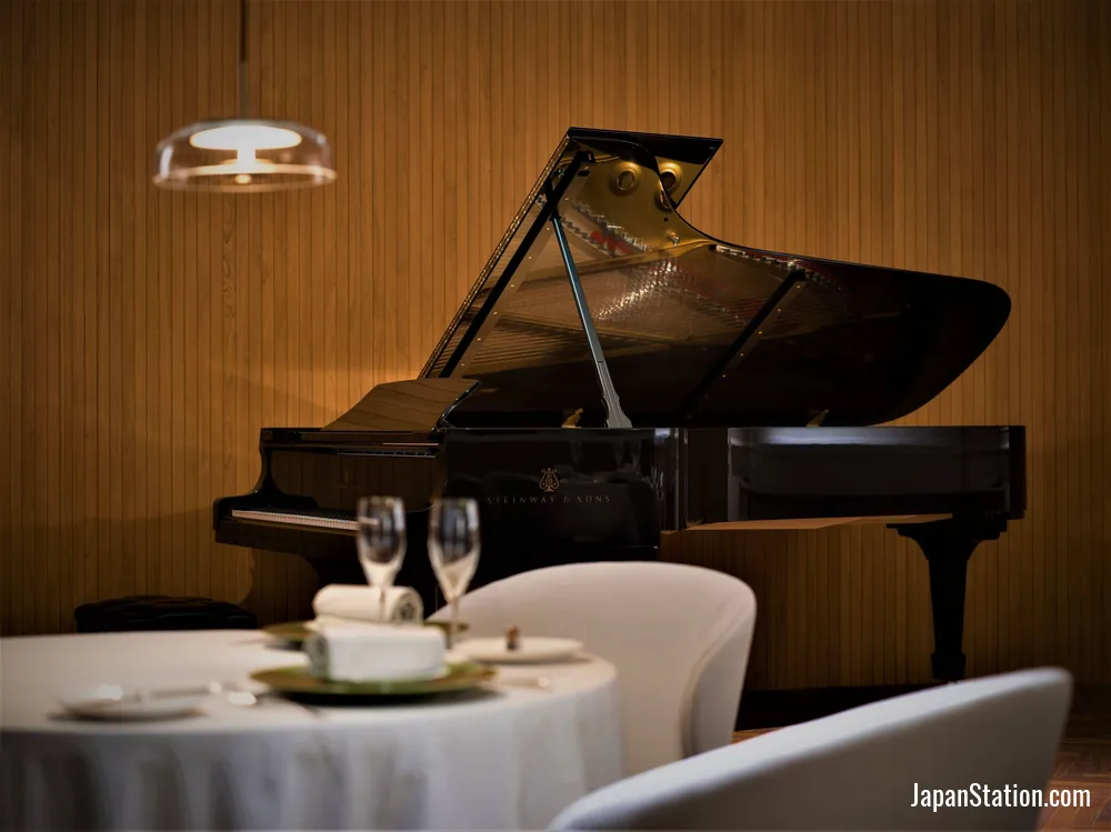 Dining area at Noborioji Hotel Nara.