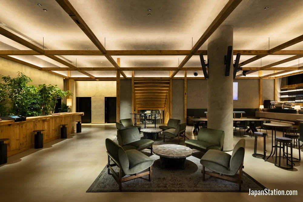 Lobby at NOHGA HOTEL KIYOMIZU KYOTO.