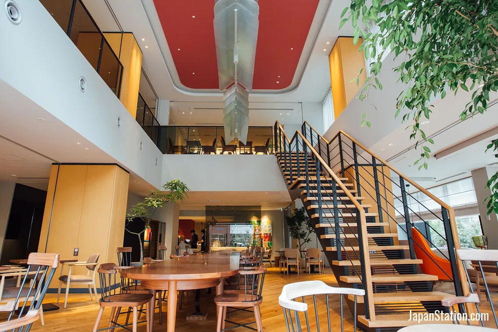 Lobby at NOHGA HOTEL UENO TOKYO.