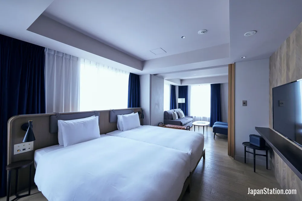 Guest room at NOHGA HOTEL UENO TOKYO.