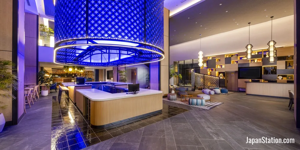 Lobby at Novotel Nara.