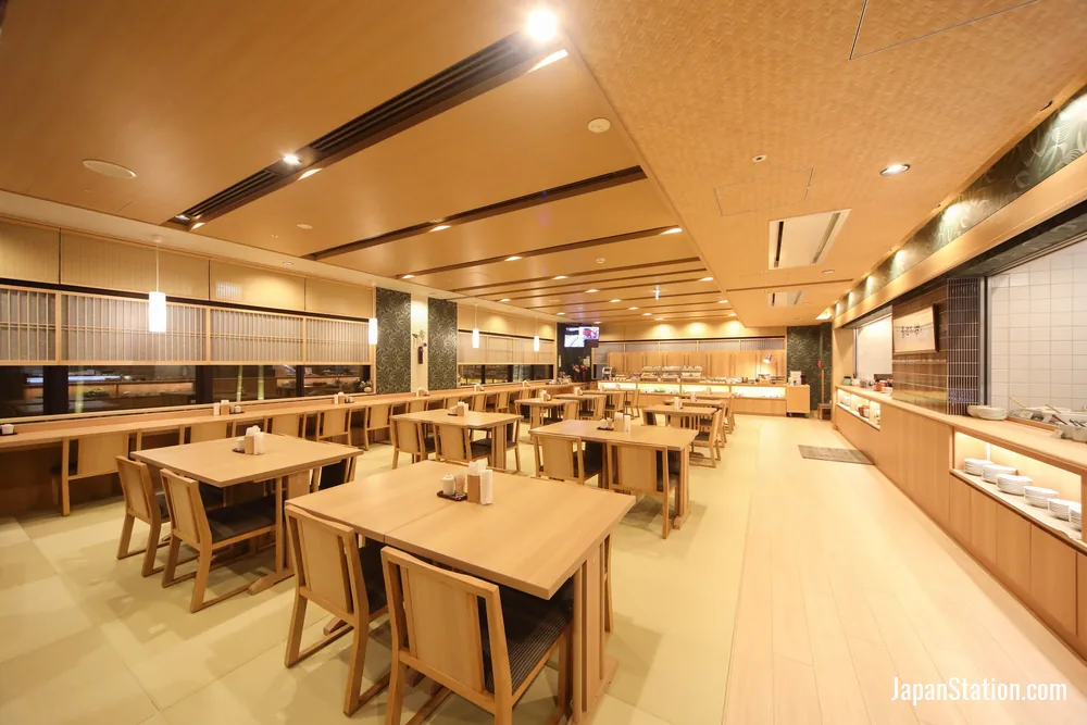 Dining area at Onyado Nono Namba Natural Hot Spring.