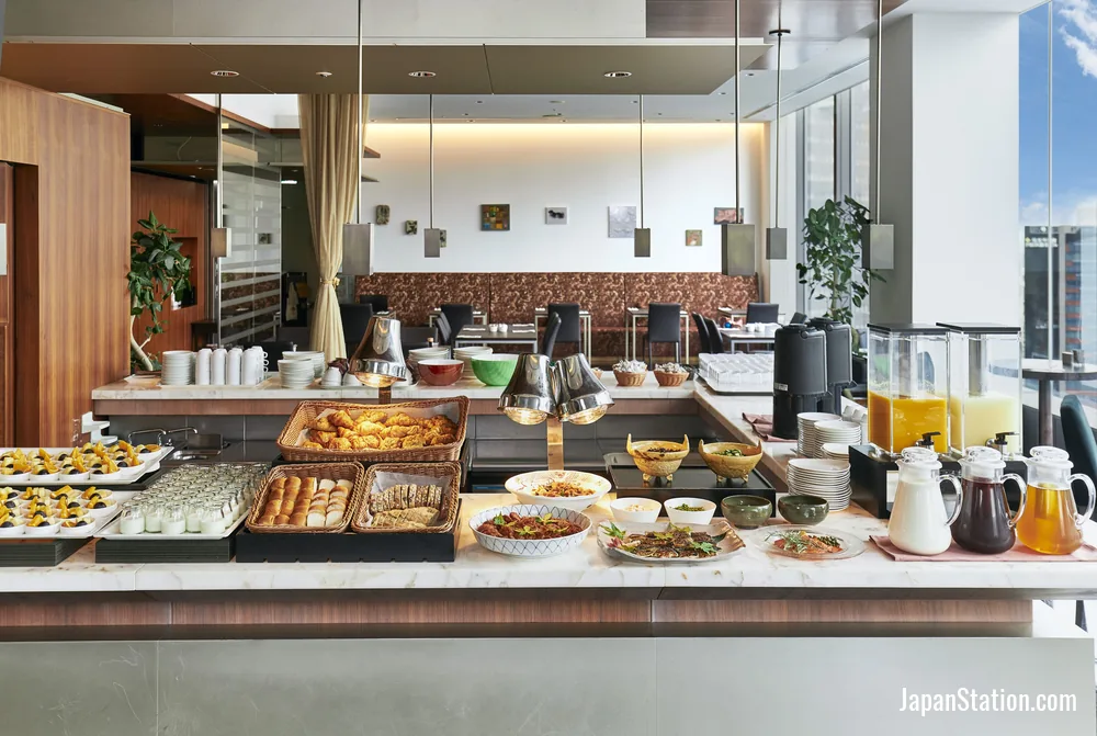 Dining area at Park Hotel Tokyo.