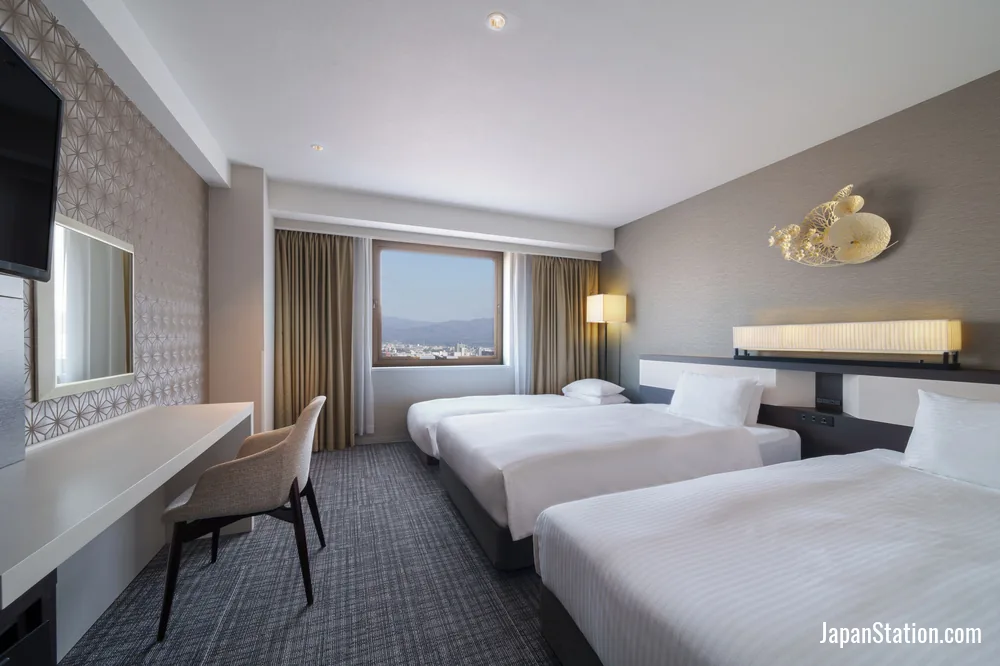 Guest room at Premier Hotel -CABIN PRESIDENT- Hakodate.