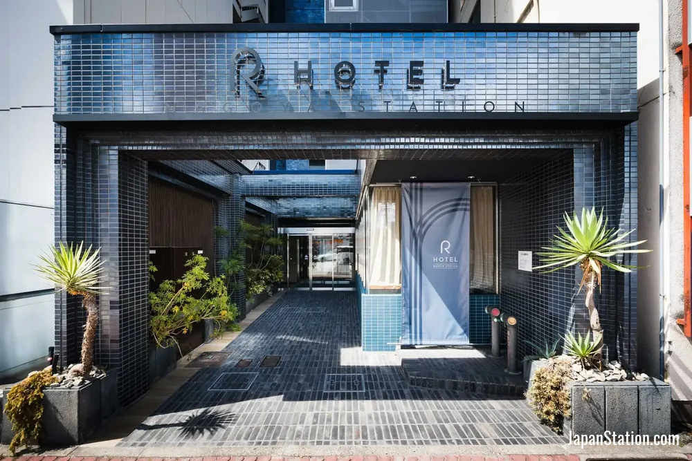Entrance at R Hotel Nagoya Station.