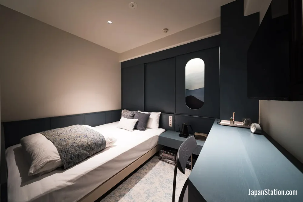 Guest room at R Hotel Nagoya Station.