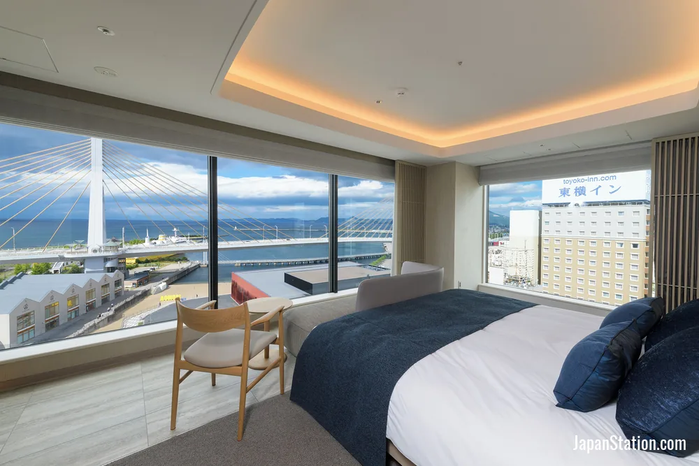 Guest room at ReLabo Medical Spa & Stay.