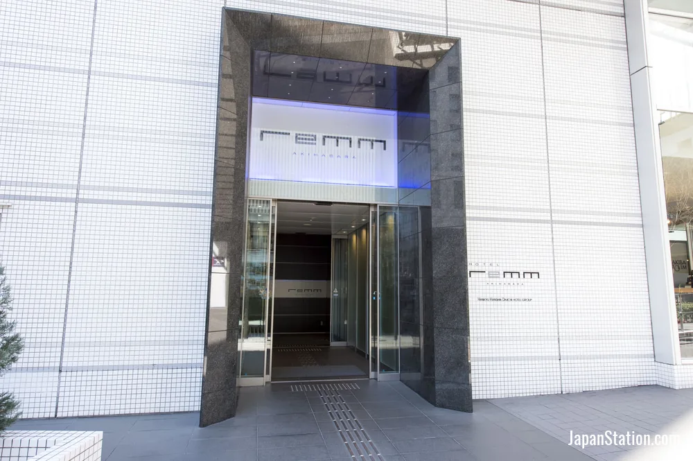Entrance at remm Akihabara.