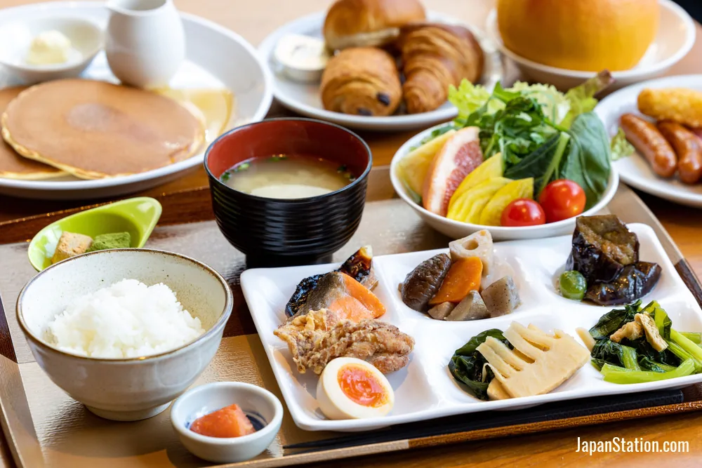 Dining area at Richmond Hotel Fukuoka Tenjin.