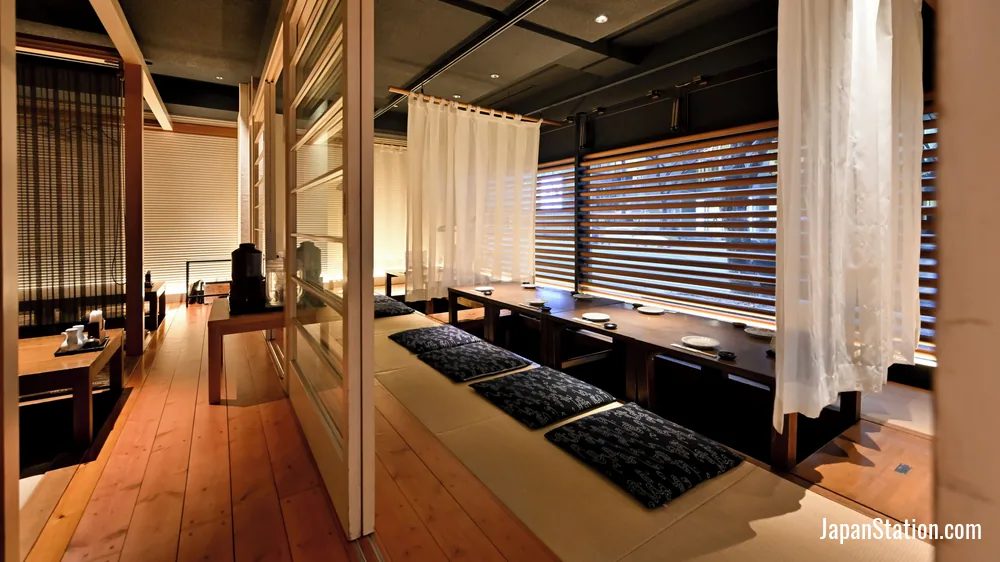Dining area at Richmond Hotel Hakata Ekimae.