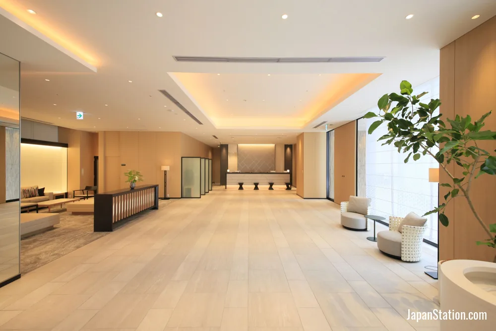 Lobby at Richmond Hotel Himeji.